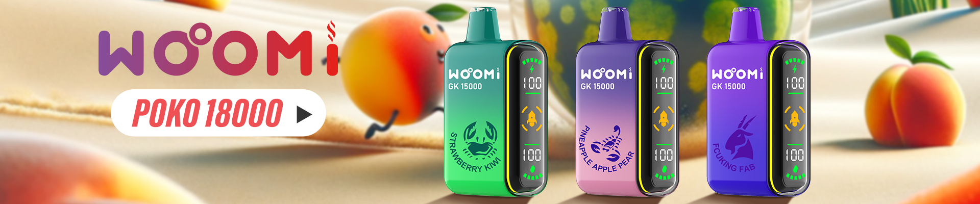 Redefining Vaping with Woomi Rechargeable Disposable Vape