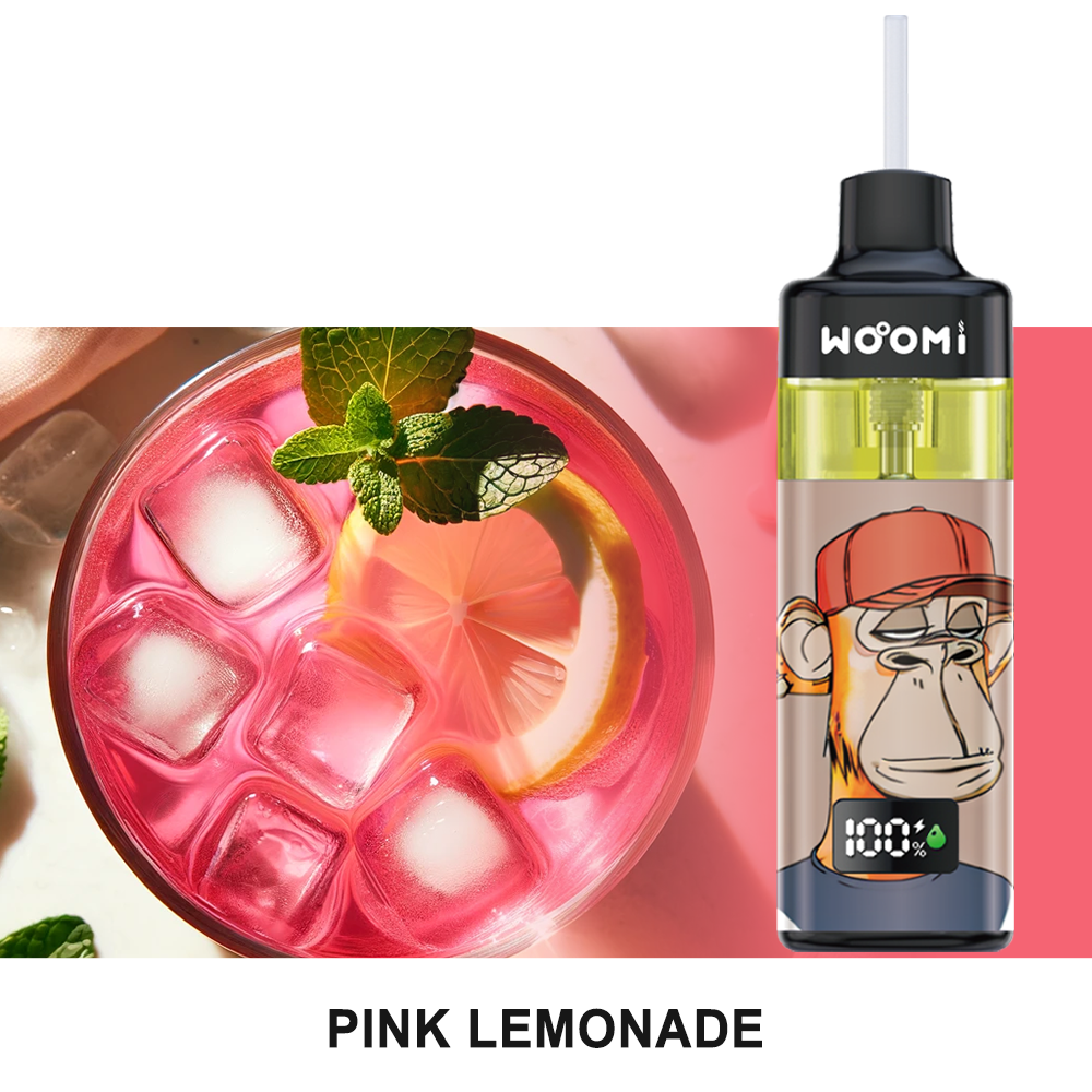 Woomi ECOM 24000 Replacement Refillable Pod Kit -- Pink Lemonade