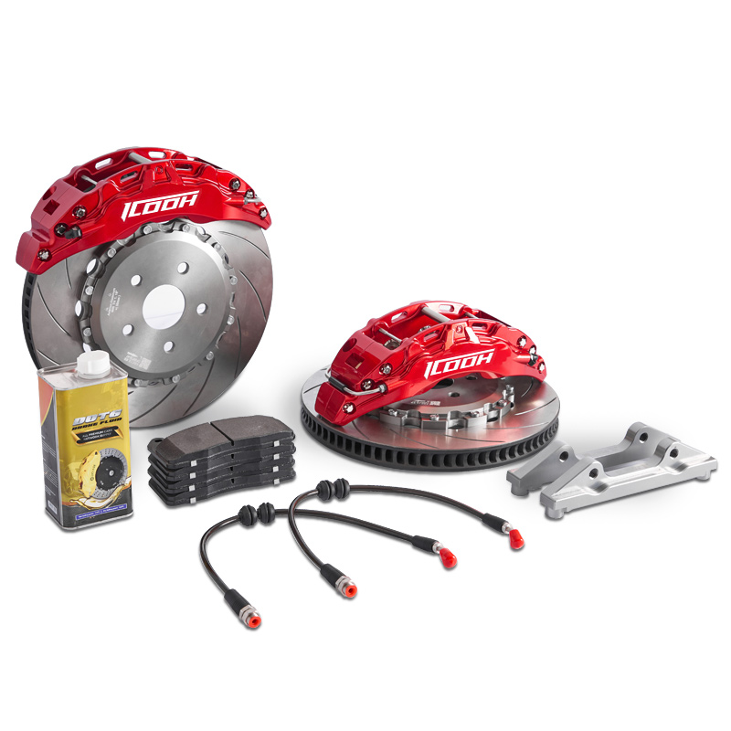 18 inch brake calipers car upgrade kits 6 pot for infiniti G35 G37
