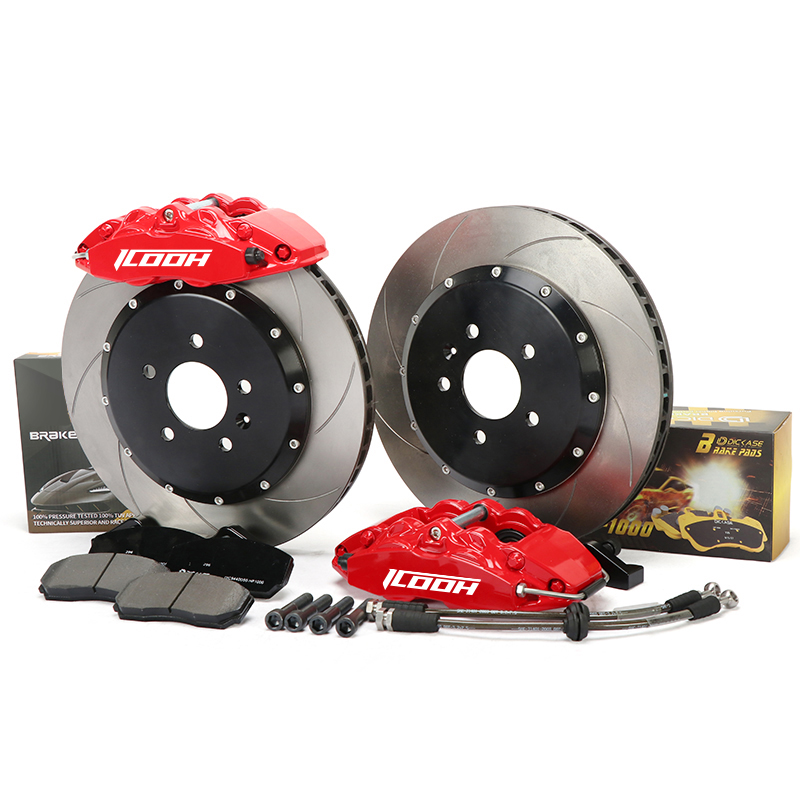 Racing brake systems 18 inches auto brake systems big brake kits 4 pistons for BMW E46