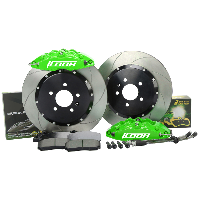 ICOOH auto racing brake systems big brake kits 4 pot front brake for VW Tiguan