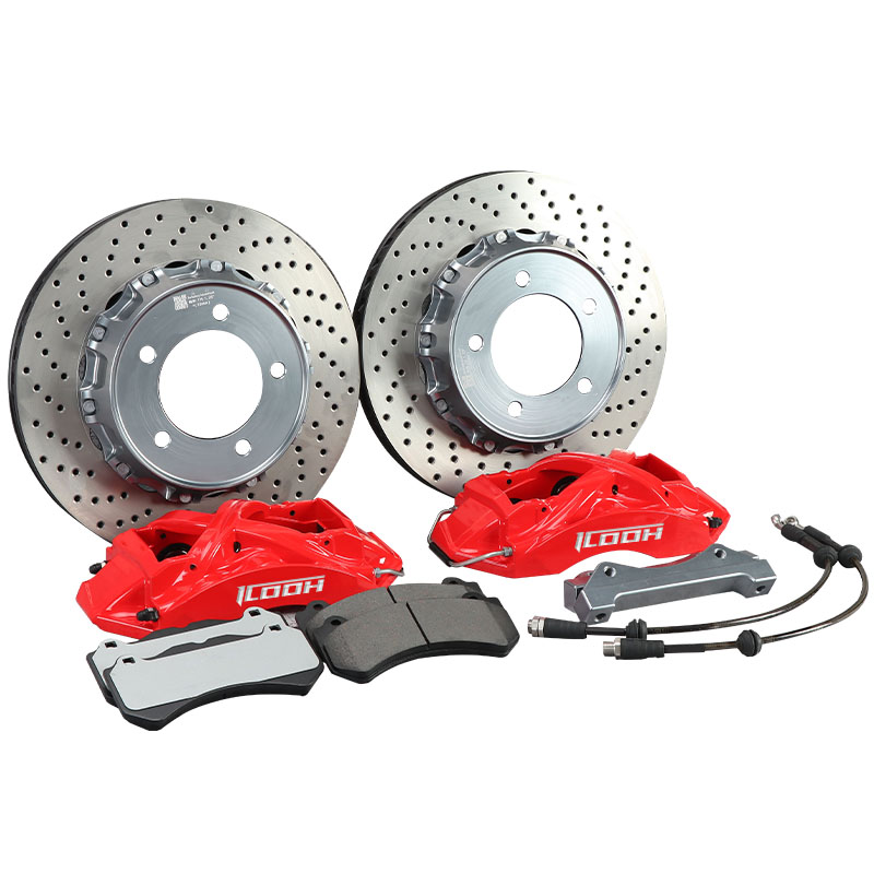Racing brake systems 6 pot brake repairing kits for lexus gx460