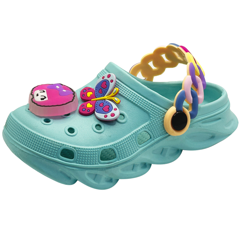 Kids’ Light-Up Wave Clog for Fun and Safety