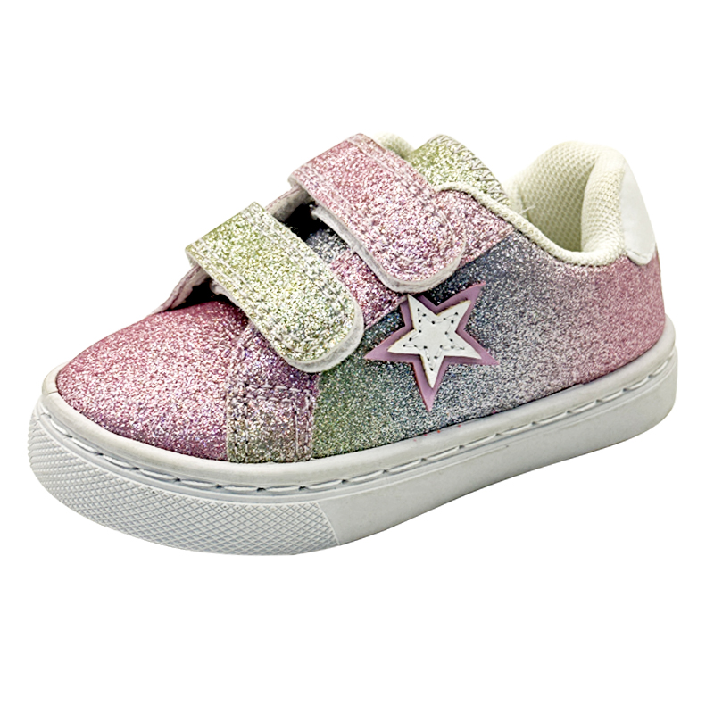 Sparkling Glitter Star Kids’ Sneaker