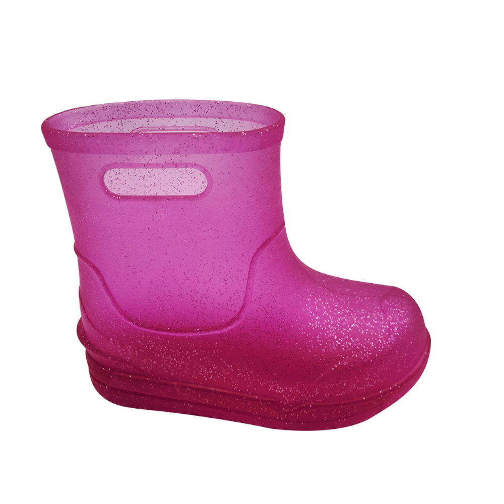 Kids Glitter Rain Boot