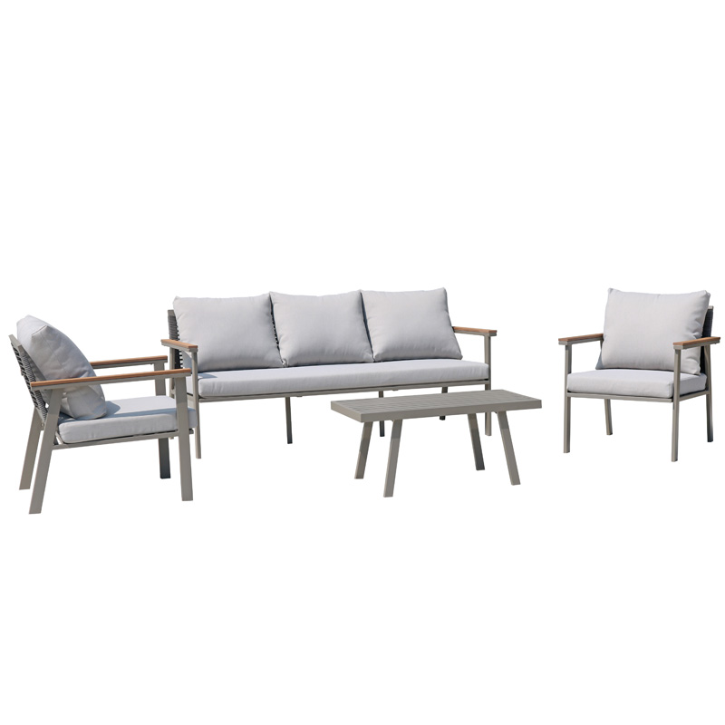 Cheap garden furniture bistro set patio couch set manufacturer