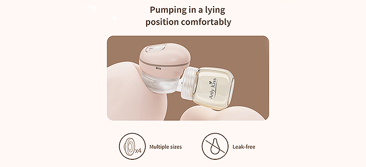 Bomba tira leite confortável: proporciona às mães uma experiência de alimentação mais relaxada