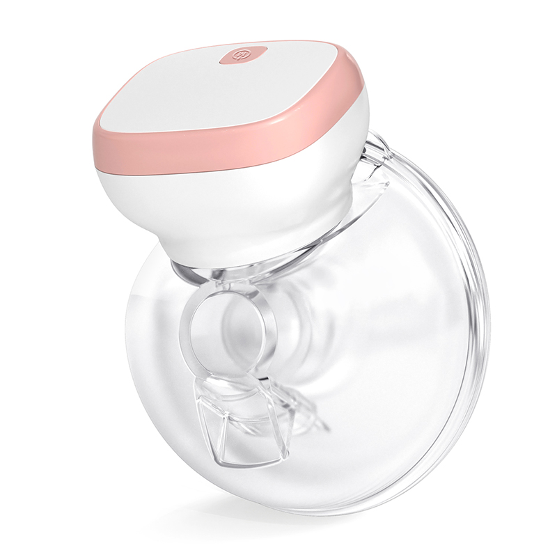 Hands free breast pump portable and wireless design