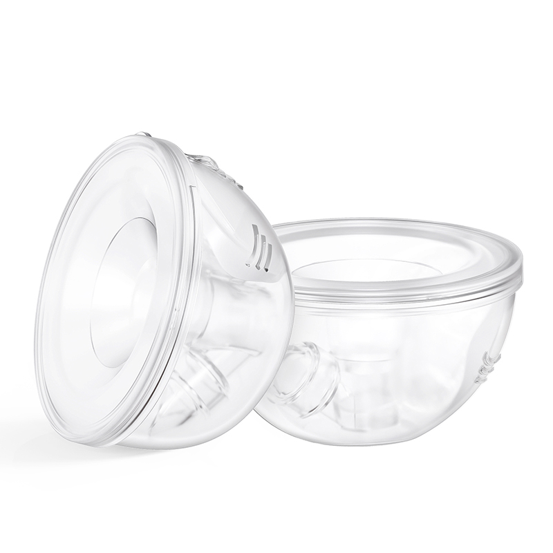BPA 무료 맞춤형 실리콘 쉘 모유 저장 컬렉션 컵
