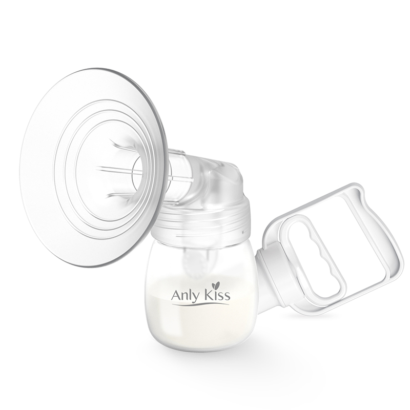 Manual Breast Pump Milk with Silicone Suction Shield BPA Free