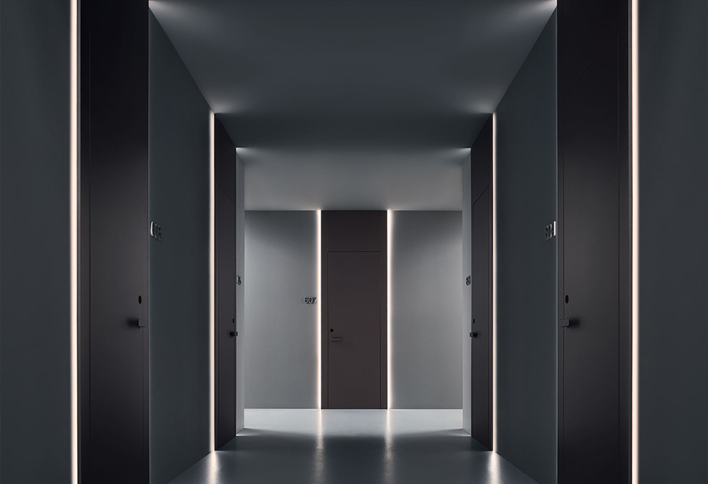 Italian Light Luxury Minimalist Fashion Door