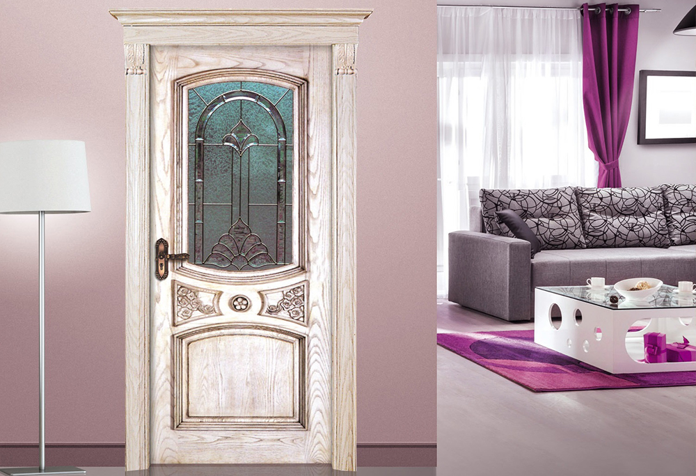 Classical style glass doors