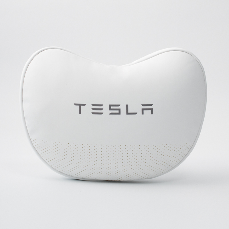 Tesla Accessories Nappa Leather Headrest Pillow