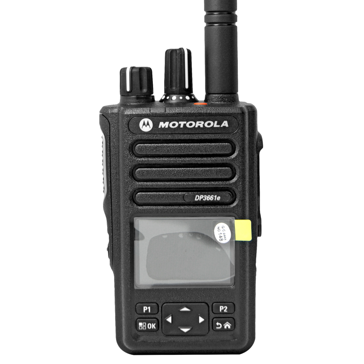 안정적인 전문 커뮤니케이션을 위한 Motorola DP3661e 양방향 무전기