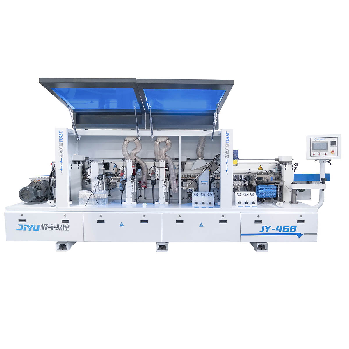JY-468 Automatic Edge Banding Machine With Pre-milling & Double Trimming