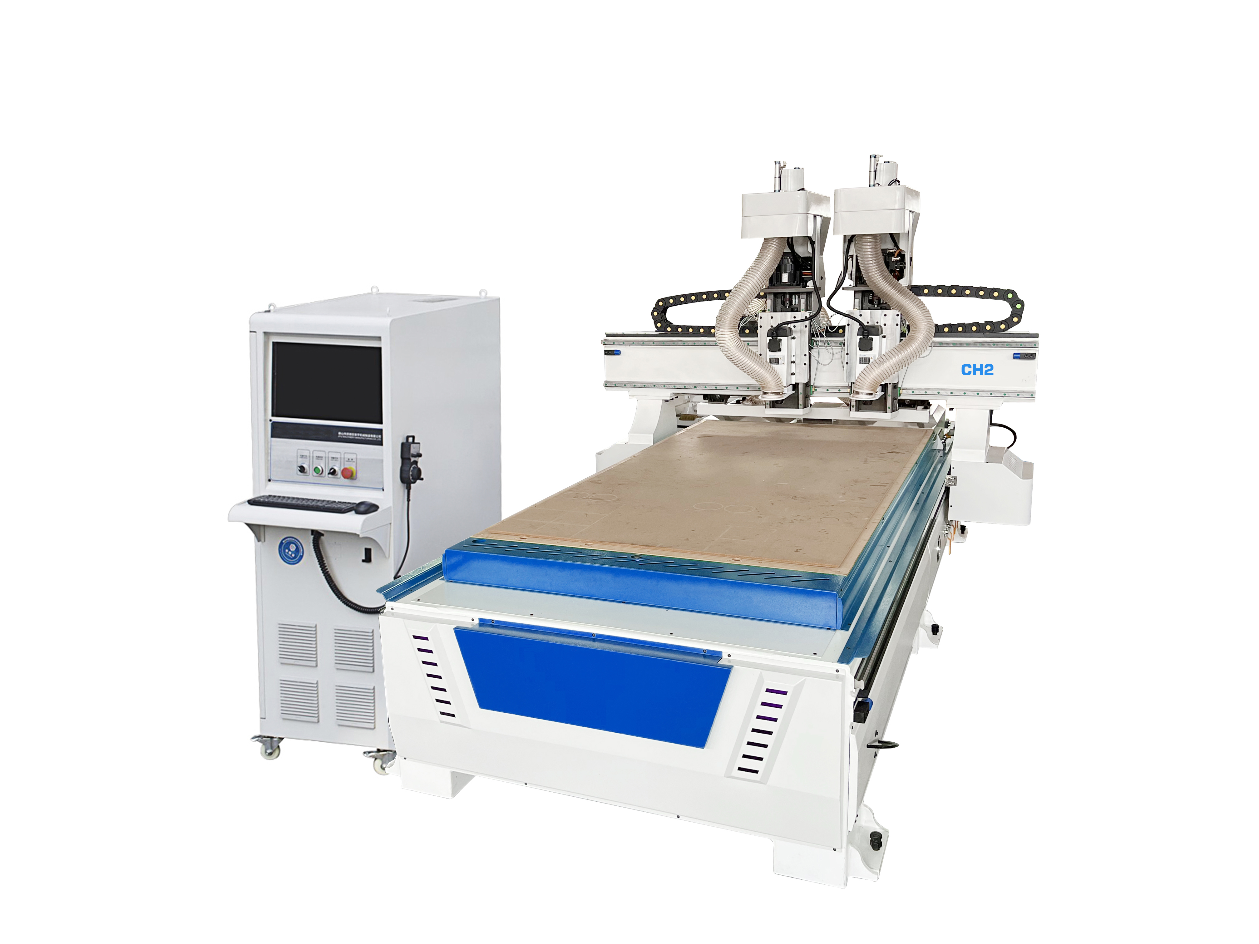 Máquina de corte CNC de processos duplos CH2