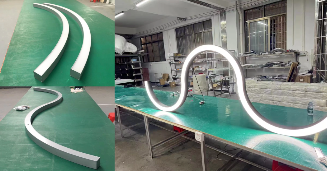 CE UL bendable linear LED light