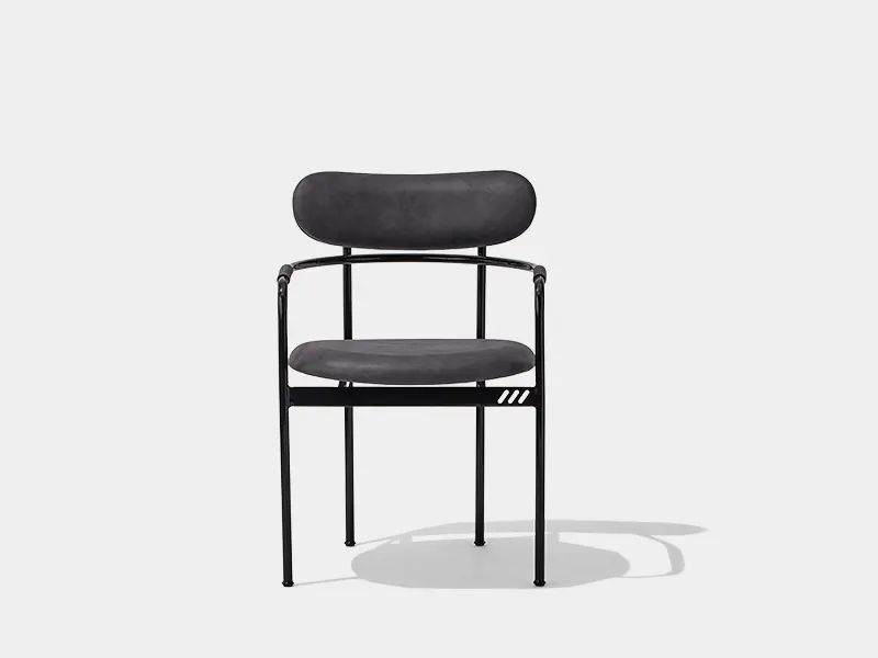Móveis por atacado com melhor design para cadeiras de jantar estofadas