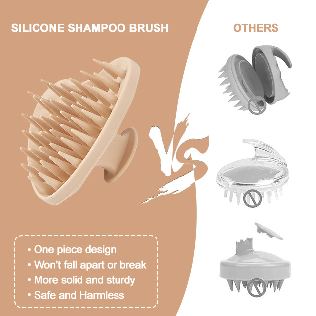 Heart-Shaped Scalp Massaging Shampoo Brush5btb