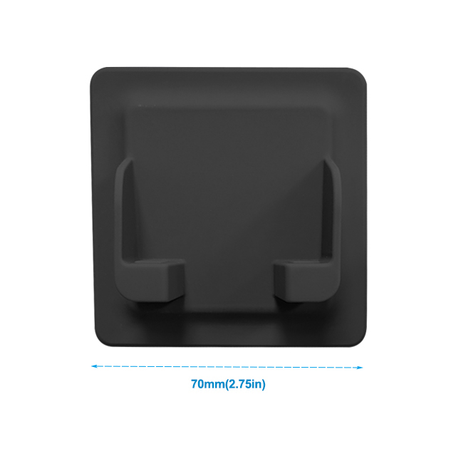 Easy to Install Minimalist Elegance Four-piece Soft Silicone Square Hook set-112fys