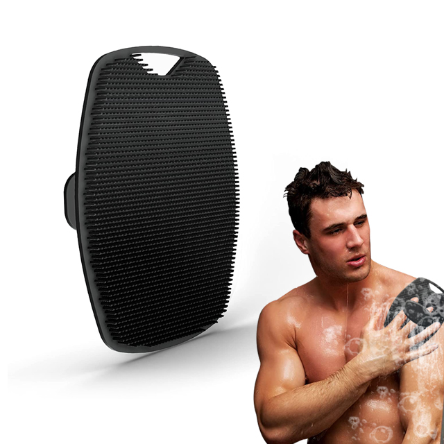 Brosse de douche et épurateur pour le corps Square Shield - Touche révolutionnaire pour votre propreté