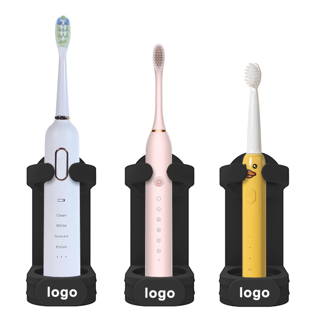 Para soporte de cepillo de dientes eléctrico de silicona de diferentes tamaños para adultos y niños