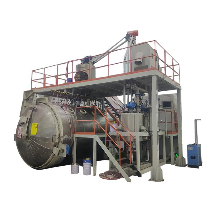 High-efficiency epoxy resin vacuum casting equipment for power transformers