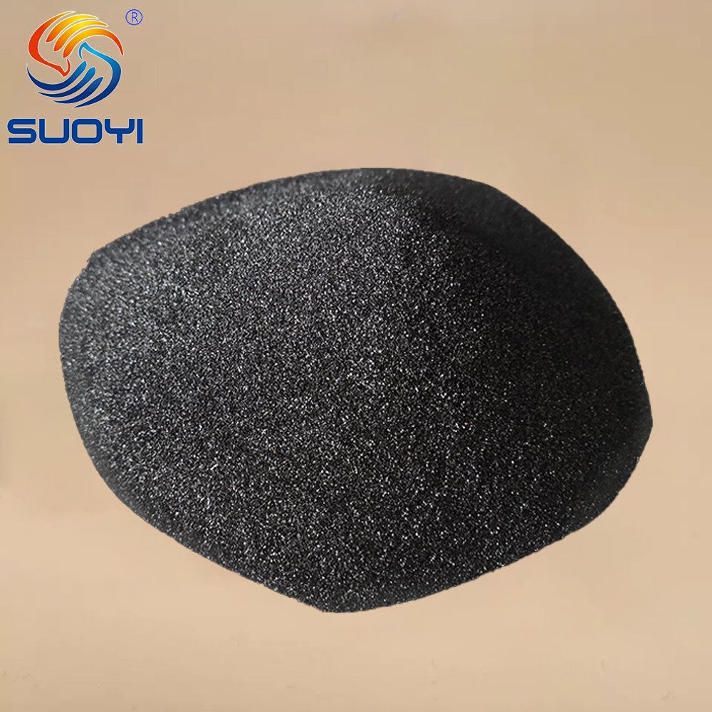 SUOYI 99,9% 0,3-0,5um 1um 2-3um 200mesh carbure de bore noir CAS 12069-32-8
