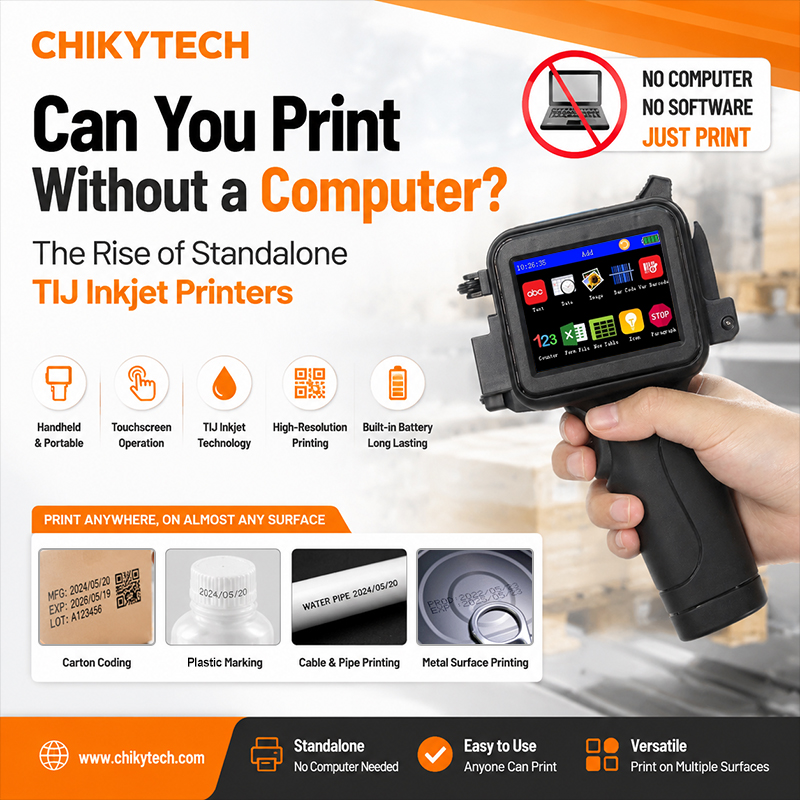 Can You Print Without a Computer? The Rise of Standalone TIJ Inkjet Printers
