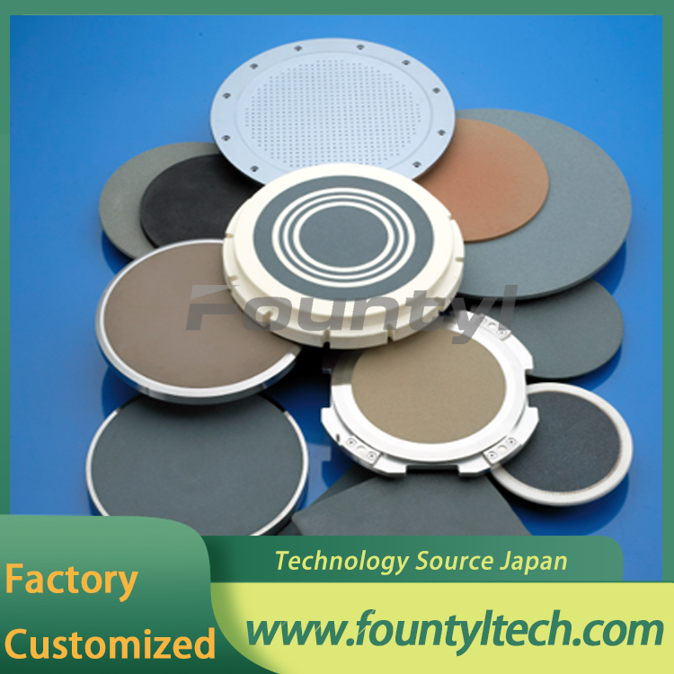 Singapore porous ceramic chuck table, Southeast Asia precision porous ceramic parts vacuum chuck
