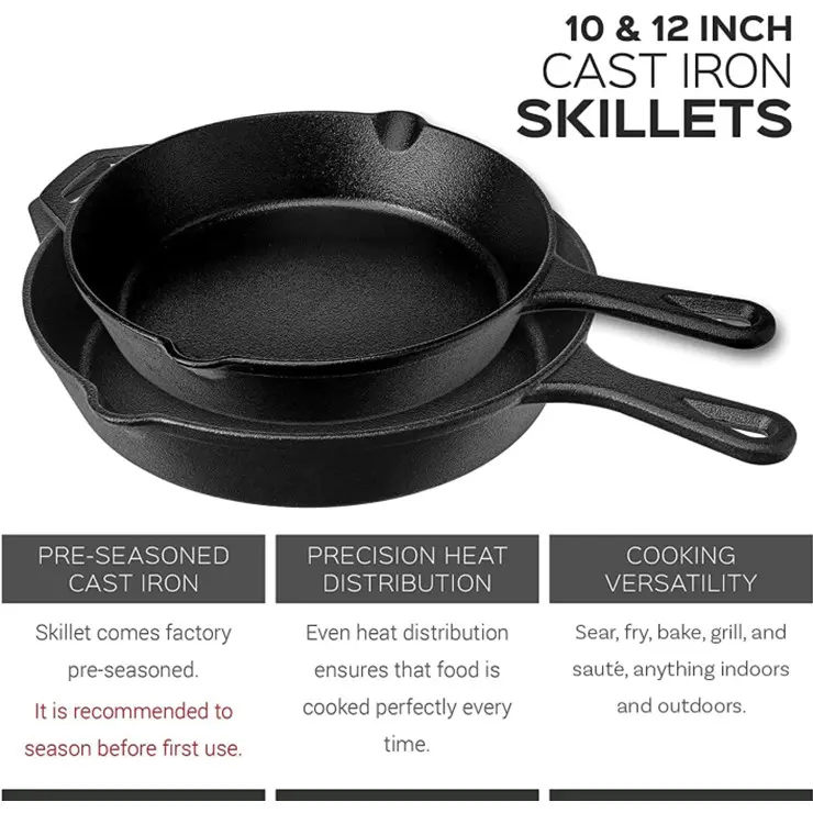Cookware Set Cast Iron Frying Pan .jpg