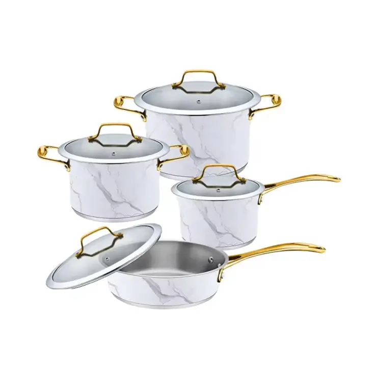 Stainless steel pot with single bottom or composite bottom