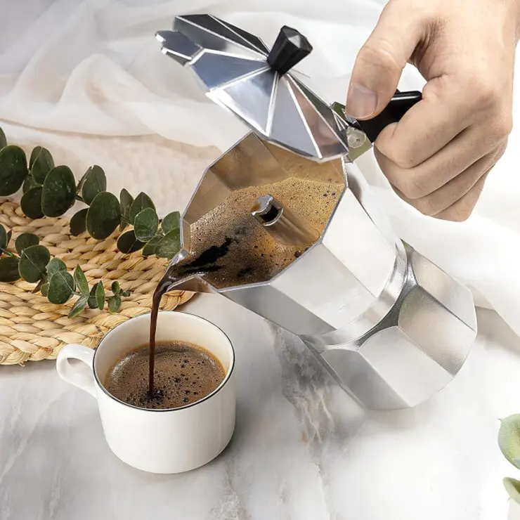 Can a Moka pot also make tea in addition to coffee?