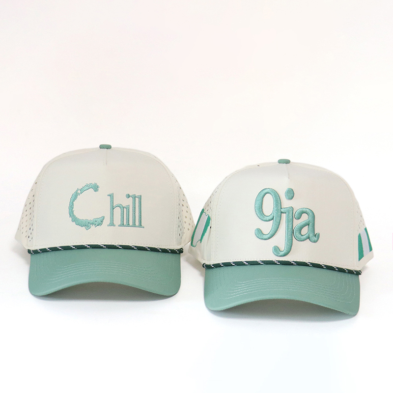 Wholesale two tone golf caps