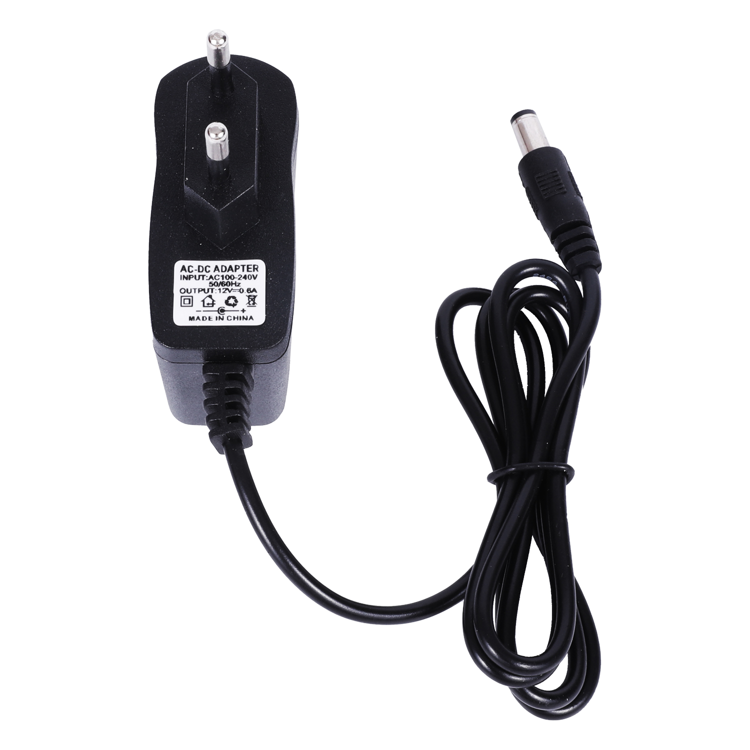 Mini size 12w travel adapter ac dc 12V 1A switch