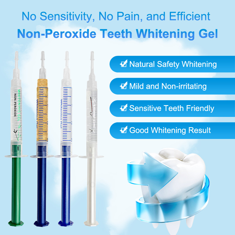 OEM Home Use Non-Peroxide Teeth Whitening Gel Syringe (15)0am