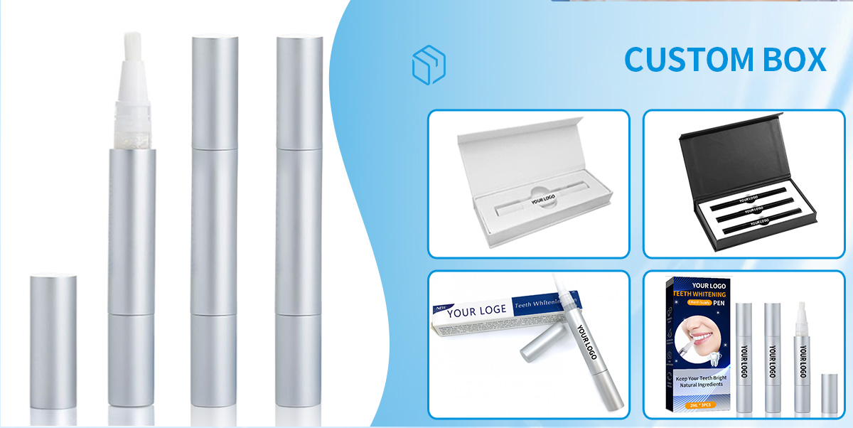OEM 4ml Metal Teeth Whitening Gel Pen GW-P01-A4N for Home Use (17)3u0