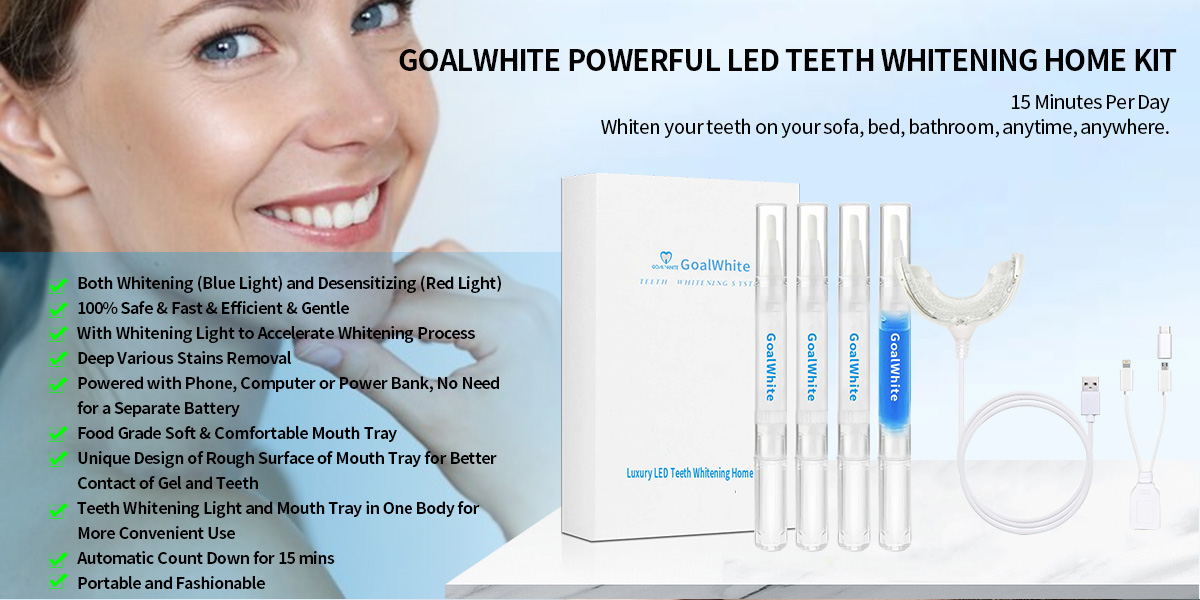 LED teeth whitening home kit GW-HK101B 001v9y