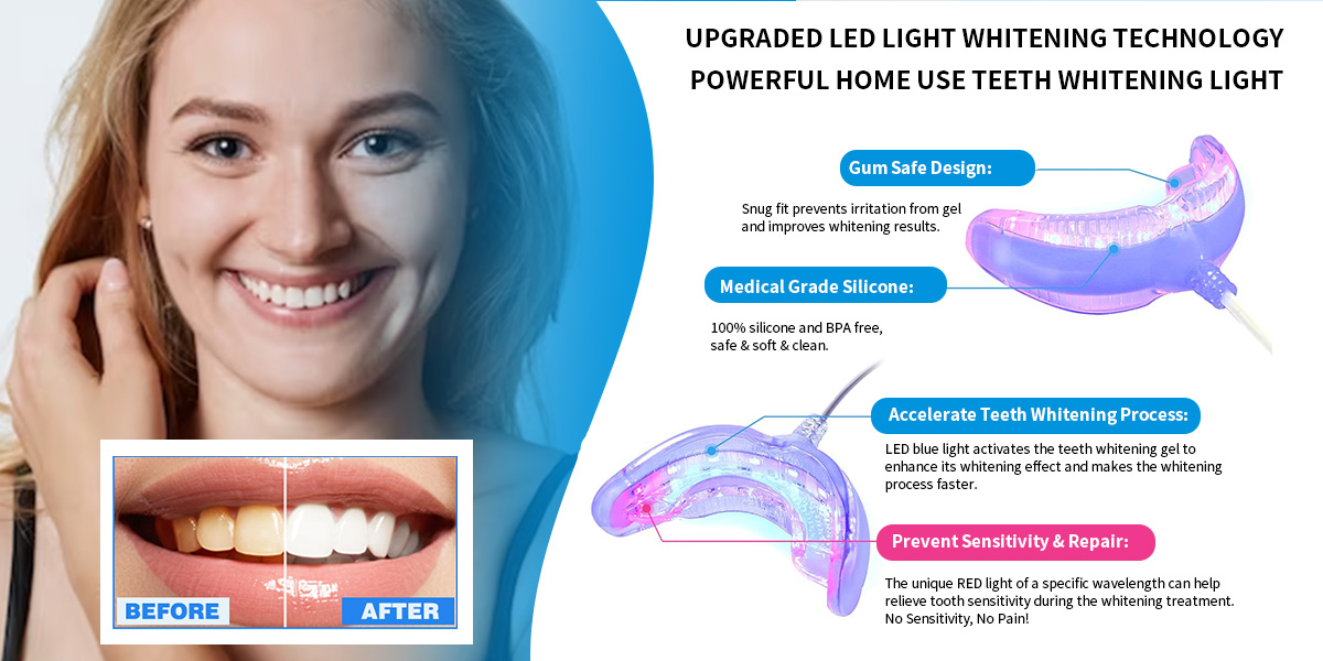 LED teeth whitening home kit GW-HK101B 004v2f
