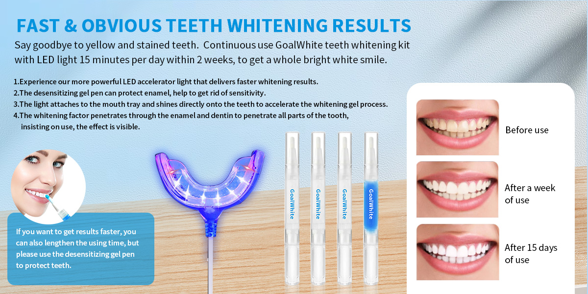 LED teeth whitening home kit GW-HK101B 009ew4
