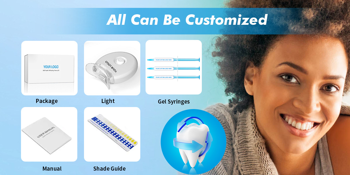 LED teeth whitening home kit GW-HK103 006xve