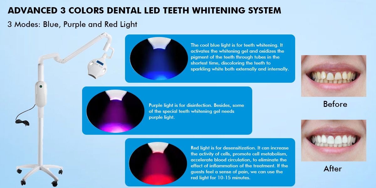 Teeth whitening light GW-L600A 00398b