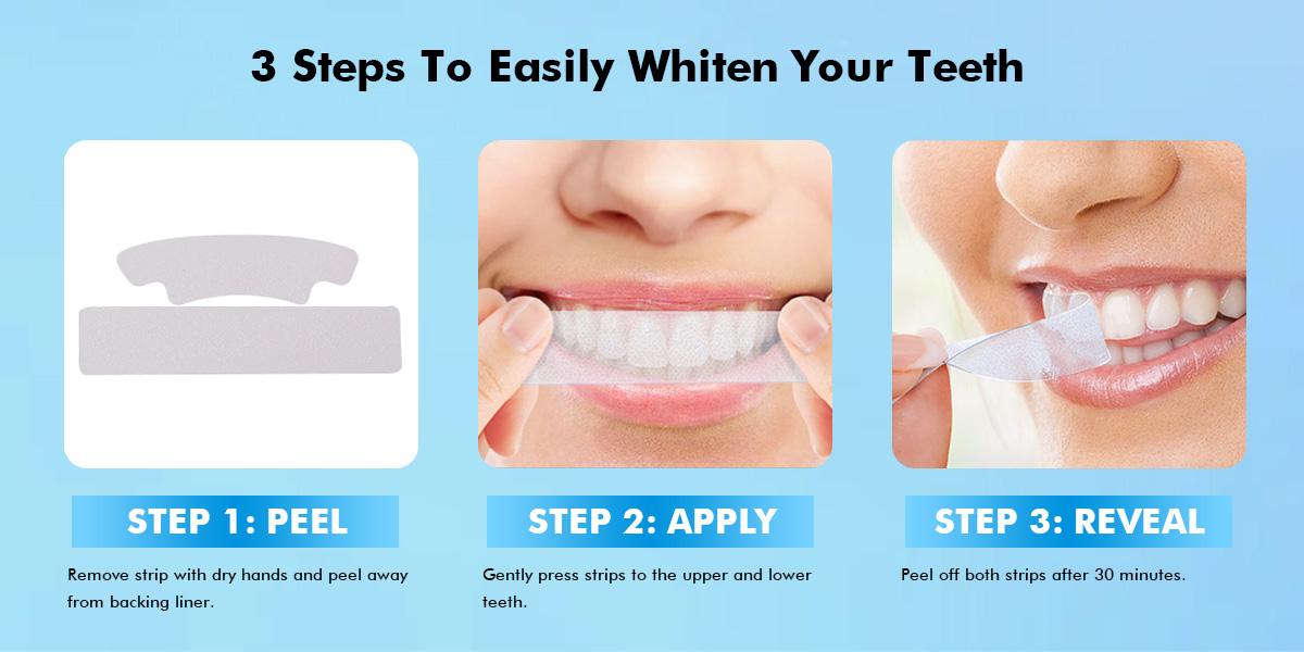 Teeth whitening strips GW-SP02 006yvs