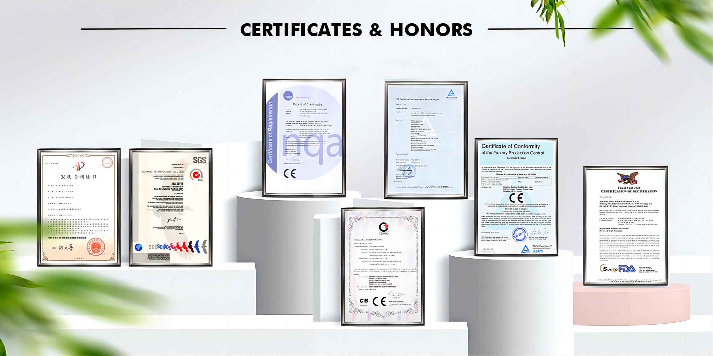 Certificates & Honorsdcr