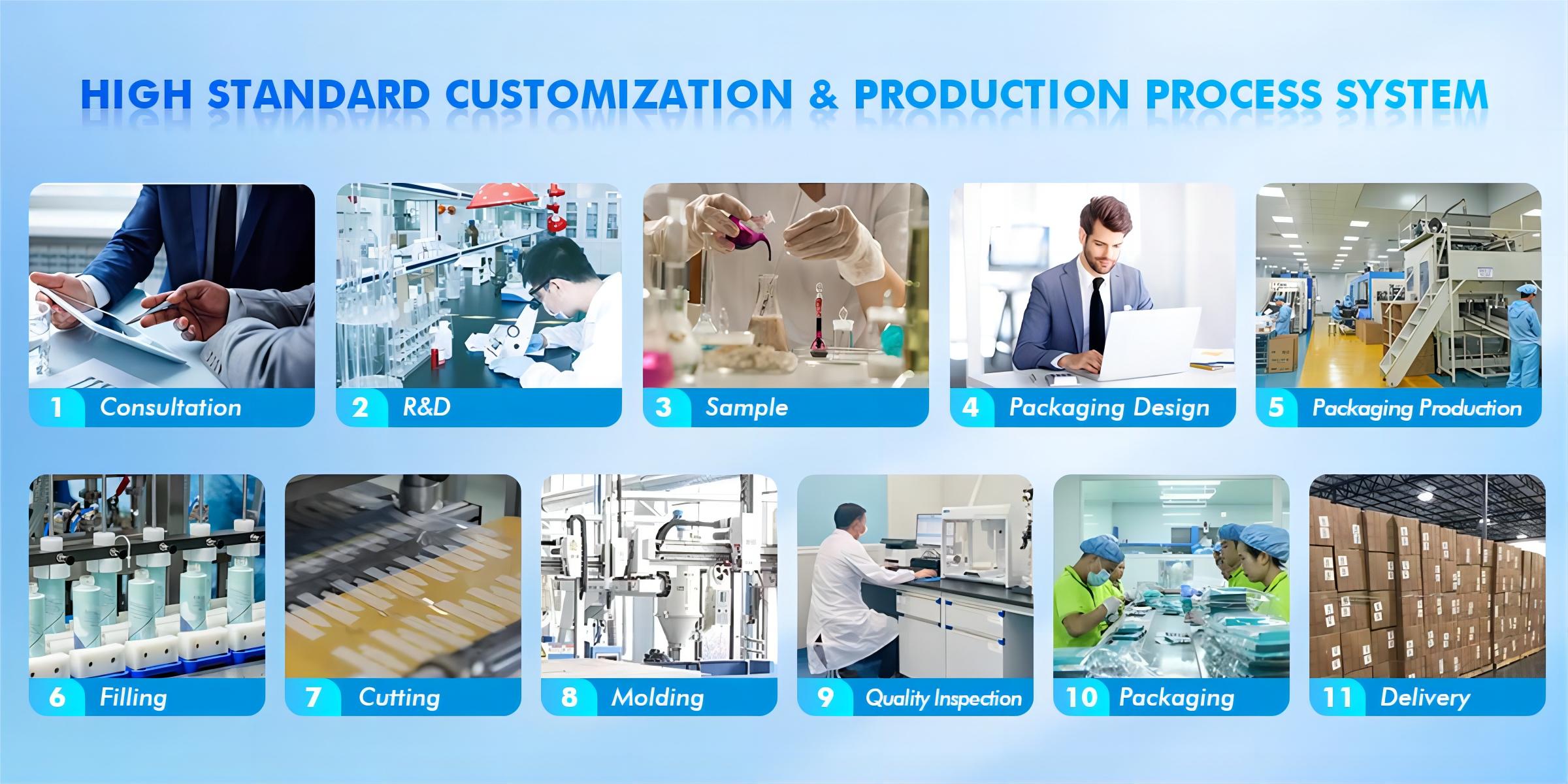 High Standard Customization & Production Process System0rv