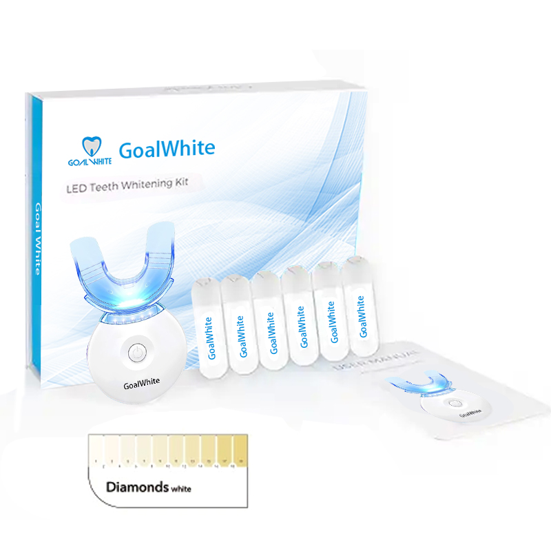 OEM Teeth Whitening Home Kit With PAP+ Peroxide Free Gel Pods and LED light
