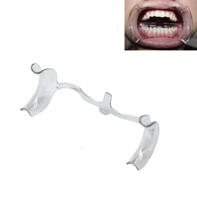 Teeth Whitening or Dental Cheek Retractor, M-shape Mouth Opener for Teeth Whitening, Lip Protector, Mouth Gag, Mouth Spreader with Tongue Guard