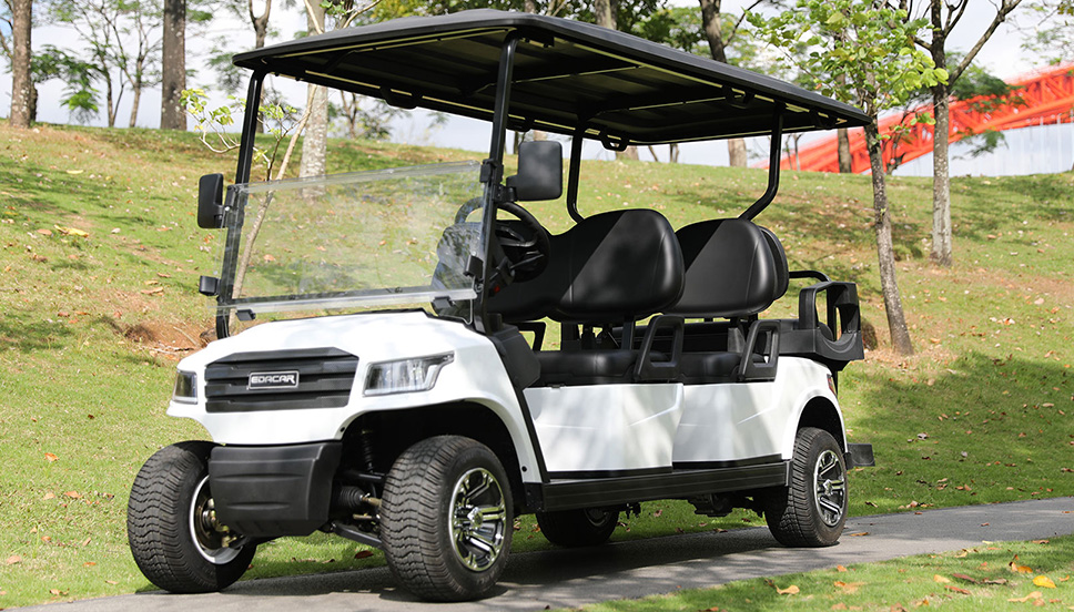GOLF CART SERIES-Folks 6 Model-Divertimento per l'intera squadra di golf, trasportati in sicurezza con il nostro veicolo da golf