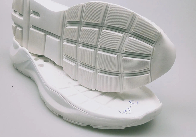 PVC foam shoe material
