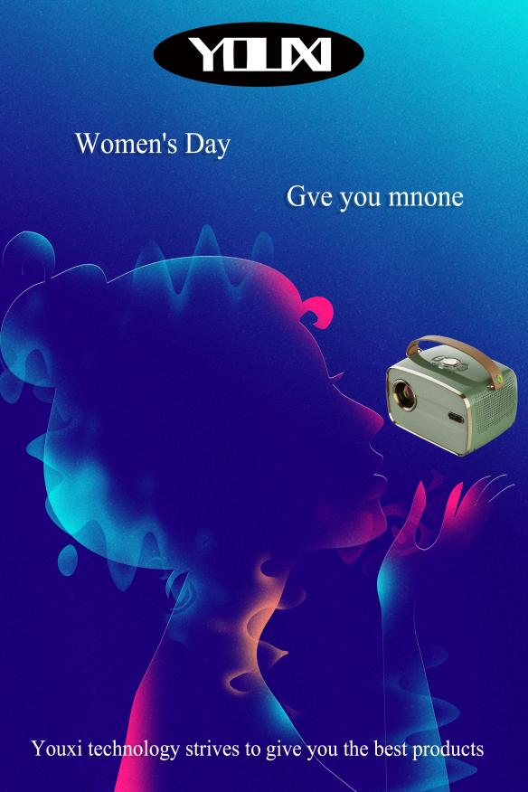 Sonderangebot zum Frauentag: Feierliche Veranstaltung in der Projektorenfirma
